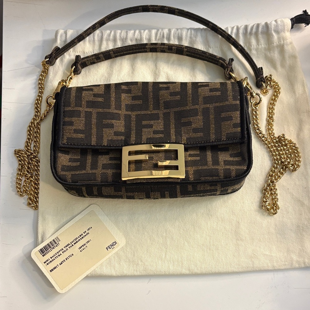 Fendi Mini Baguette Purse